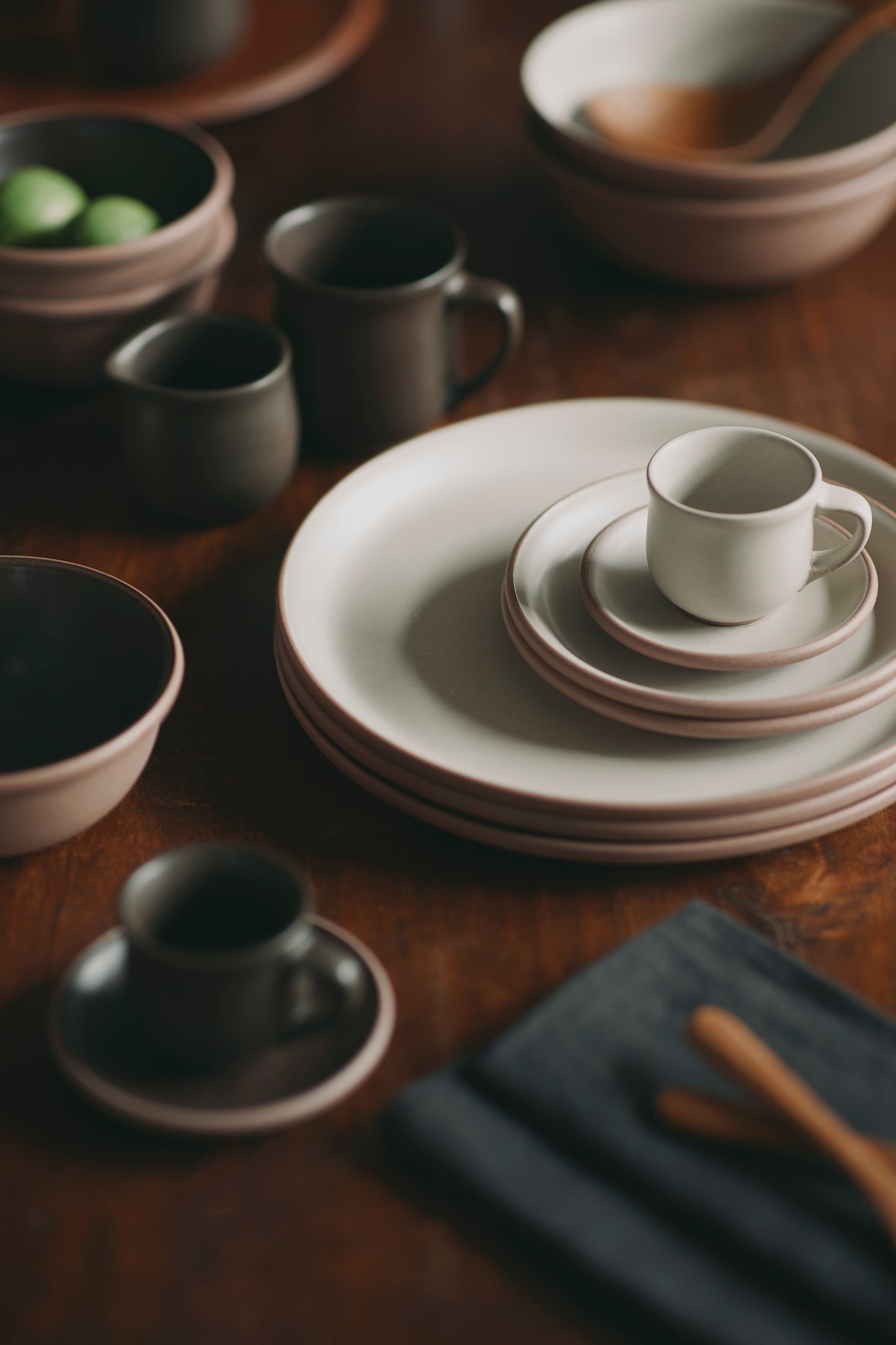 Kinto MUI Ceramic Plate 160mm / 200mm/ 265 mm