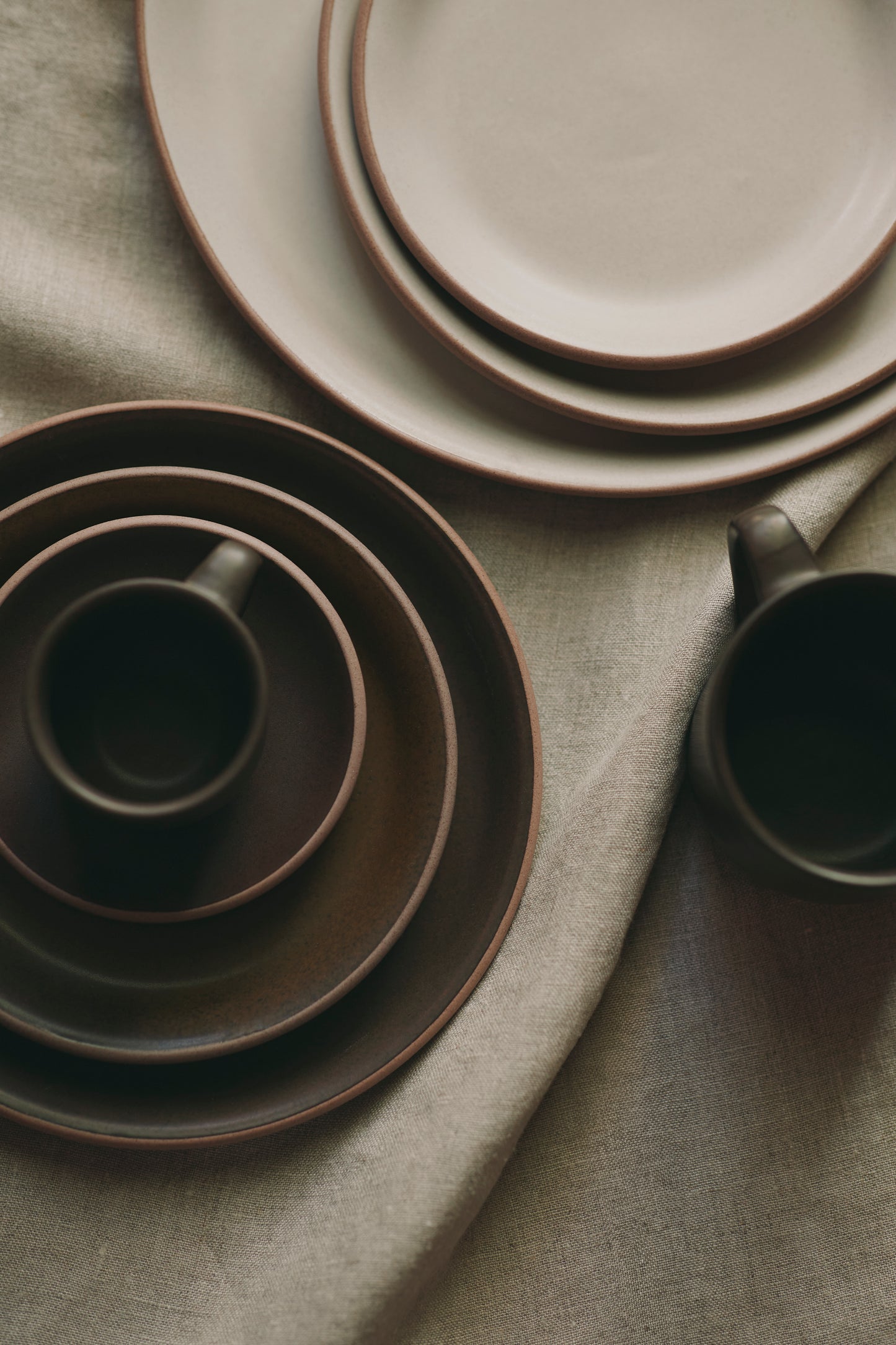Kinto MUI Ceramic Plate 160mm / 200mm/ 265 mm
