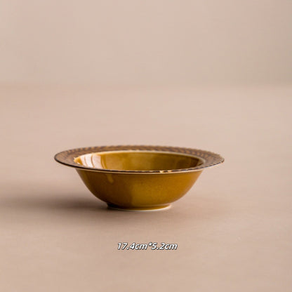 [Made in Japan] Gohobi Ceramic Rosemary Plate