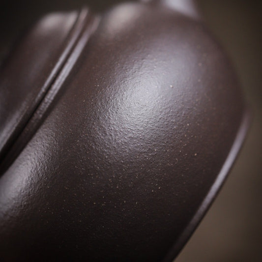 [Chingshui Tang 青水堂] Handmade Yixing Celadon Zisha Clay Shui Ping Teapot 100ml – Original Ore Tianqing Clay Thin-Walled Gongfu Tea Teapot with Built-In Filter