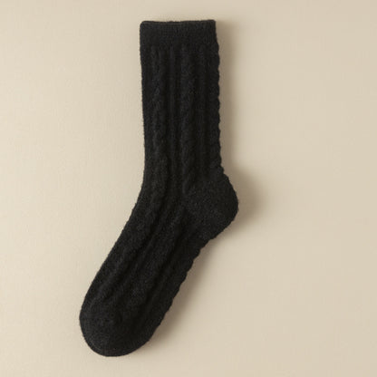 Gohobi Velvet Thickened Twist Socks