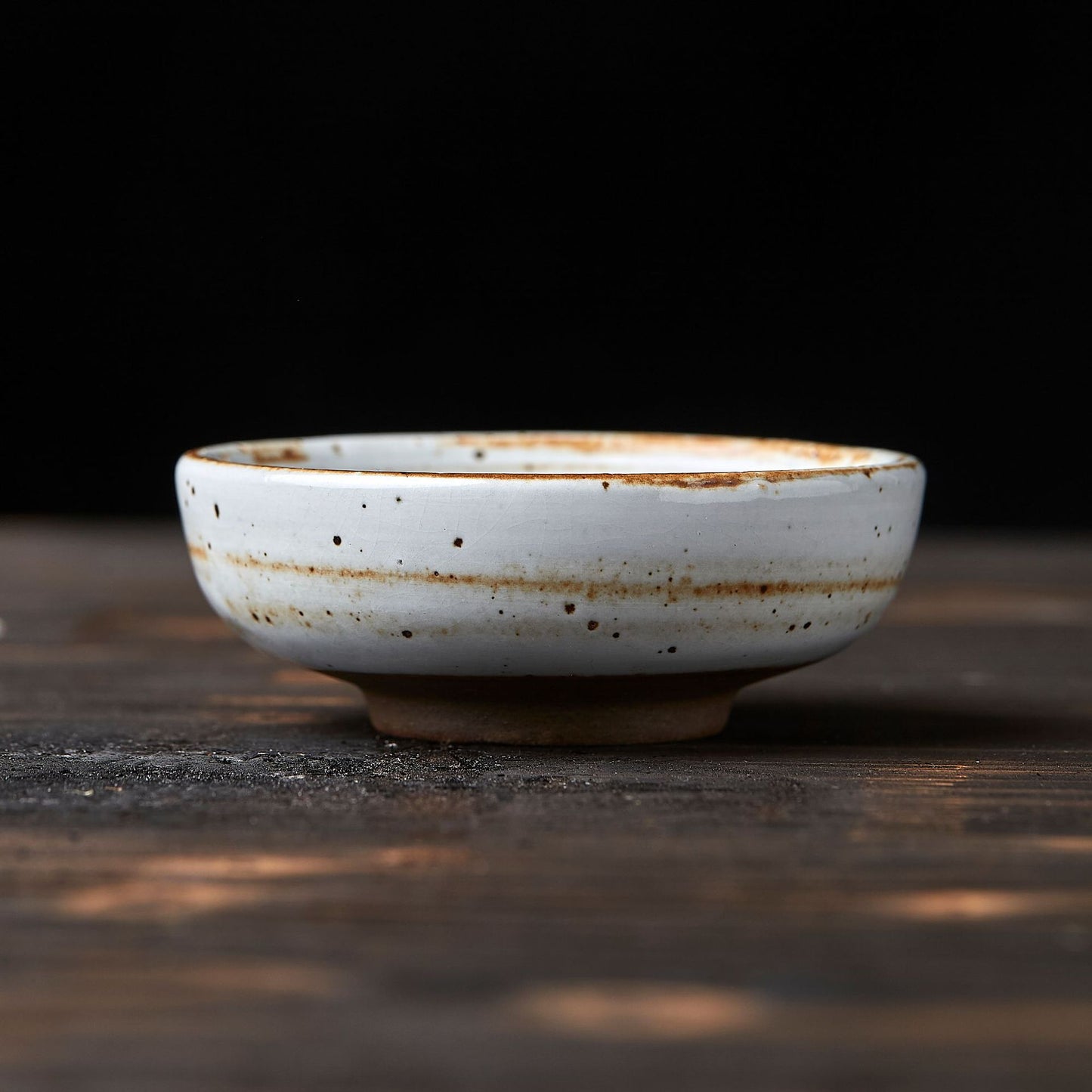 Gohobi Petite assiette à sauce de style japonais faite à la main