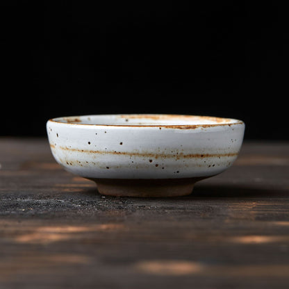 Gohobi Petite assiette à sauce de style japonais faite à la main