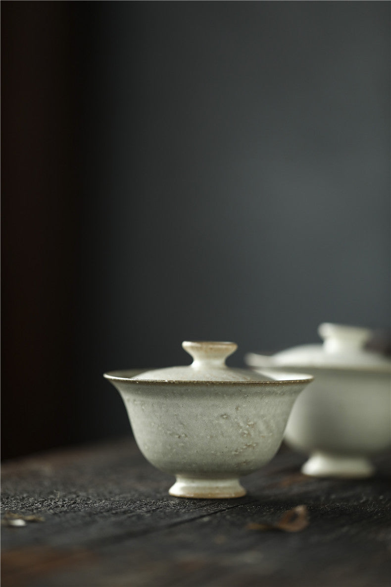 Gohobi Jingdezhen Artisan Japanese-Style High-Footed Gaiwan