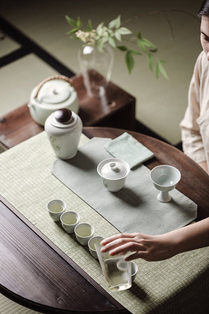 Gohobi Vintage Window White Tea Cup