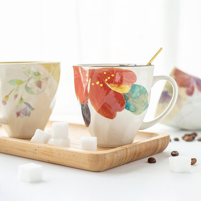 [Made In Japan] Gohobi Japanese Flowers Mug Coffee Cup