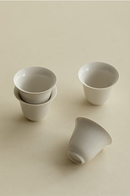 Gohobi Wood Ash Glaze Master Cup – Handmade Traditional Gongfu Tea Tasting Cup