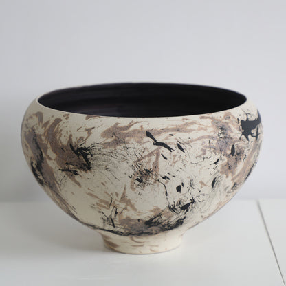 Gohobi Original Oil Painting Designer Ceramic Vase