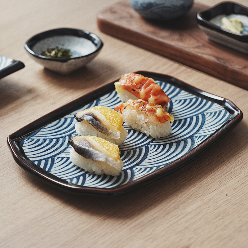 Gohobi Wave Pattern Rectangular Plate