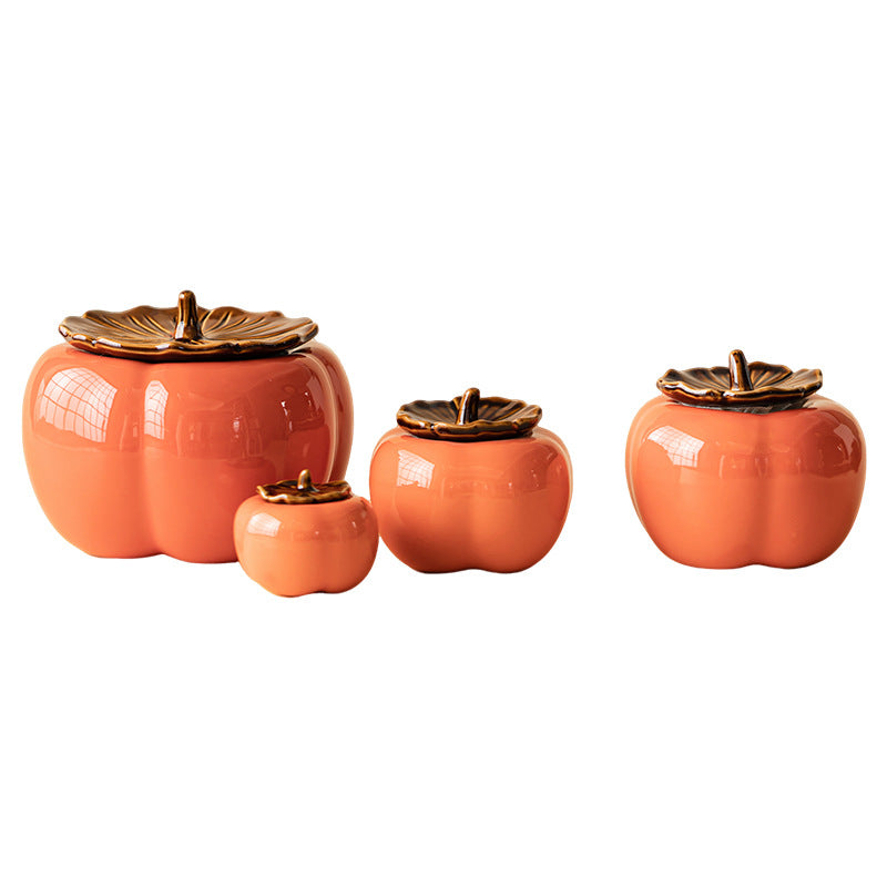 Gohobi Persimmon Shaped Food Container Storage
