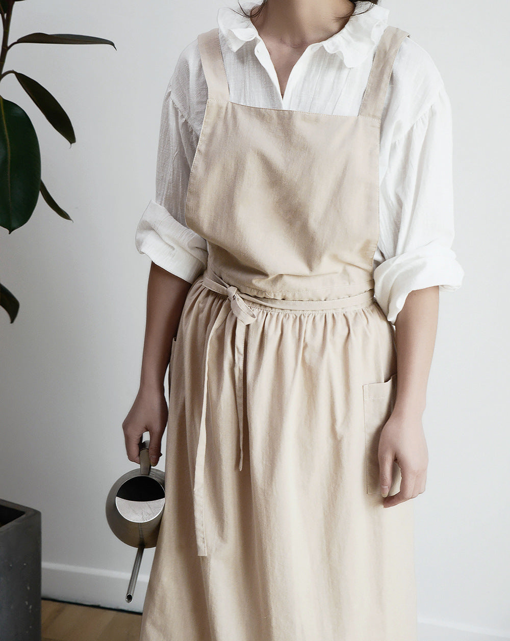 Gohobi Cotton-Linen Apron