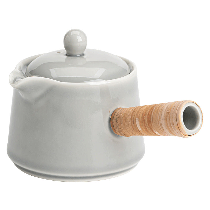 Gohobi Japanese Style Ice Grey Teapot 001