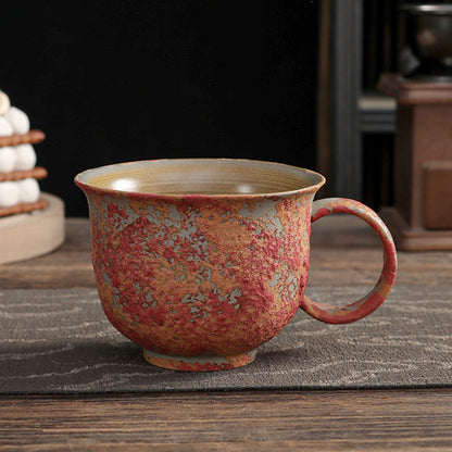 Gohobi Japanese Bubble Glazed Handmade Mug Coffee Cup