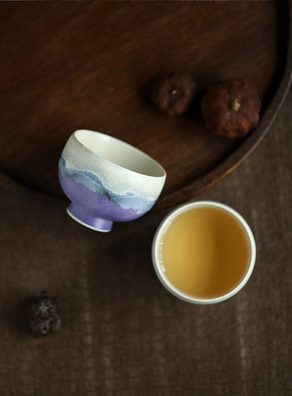 Gohobi Handmade Spring Mountain Ceramic Tea Cup