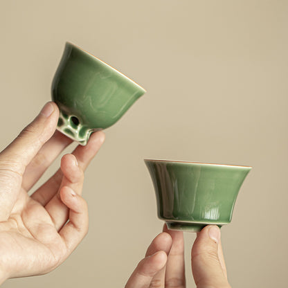 Gohobi Handmade Green Tea Cup