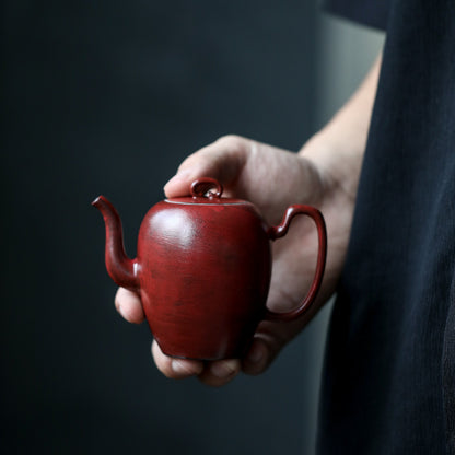 Gohobi Handmade Forbidden City Red Teapot