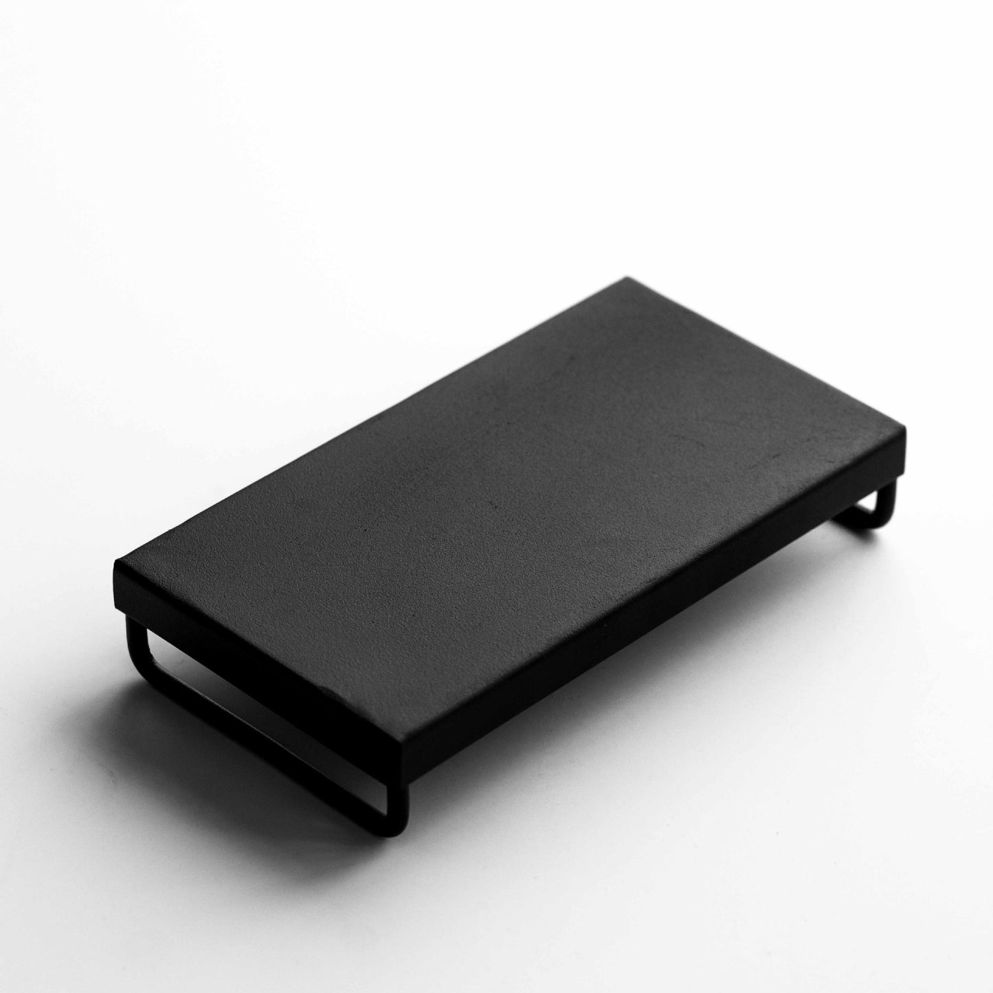 Gohobi Japanese-style Wabi-Sabi Black Square Iron Tray 006