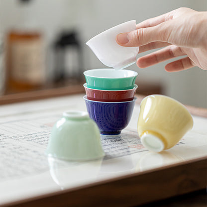 Gohobi Classic Coloutful Porcelain Tea Cup