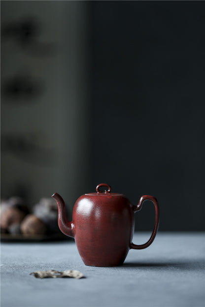 Gohobi Handmade Forbidden City Red Teapot