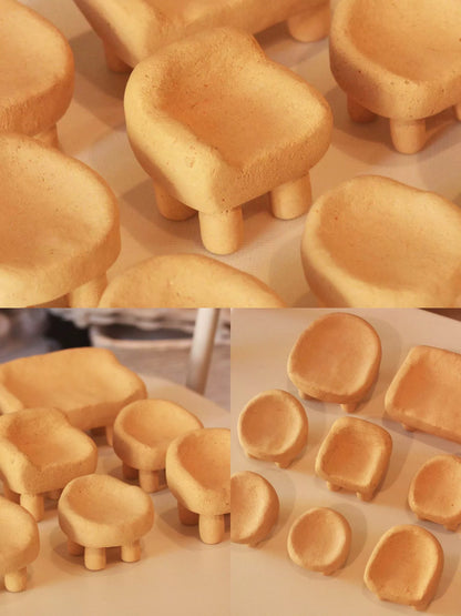 Gohobi x Little Diary Handmade Ceramic Chairs