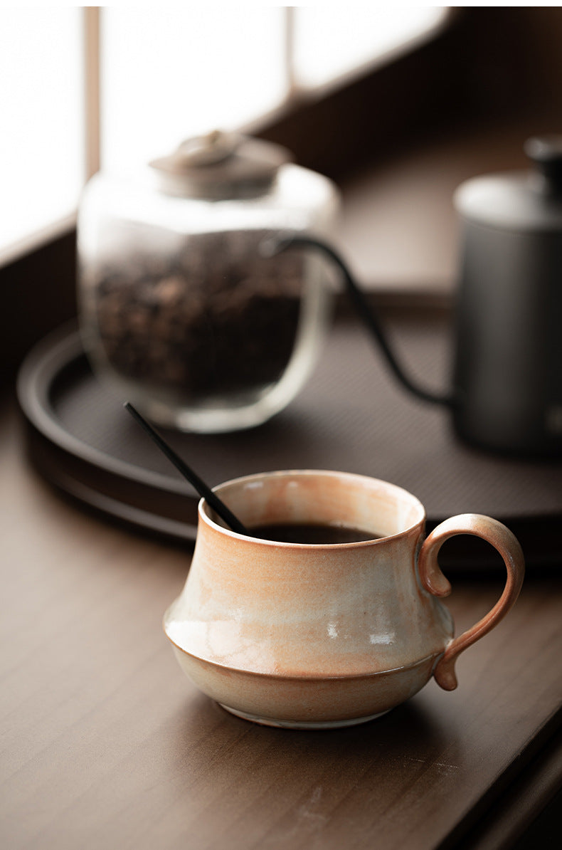 Gohobi Japanese Handmade Shino Mug Coffee Cup