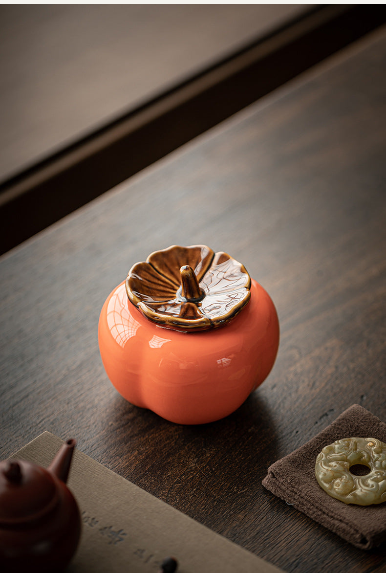 Gohobi Persimmon Shaped Food Container Storage