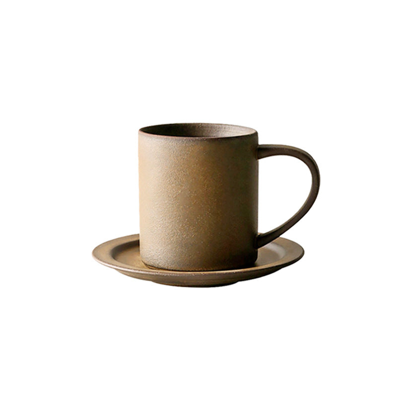 Gohobi Japanese Handmade Coffee Cup with Saucer 004