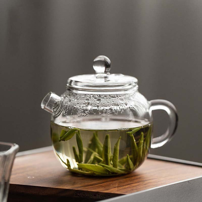 Gohobi Glass Small Teapot and Tray