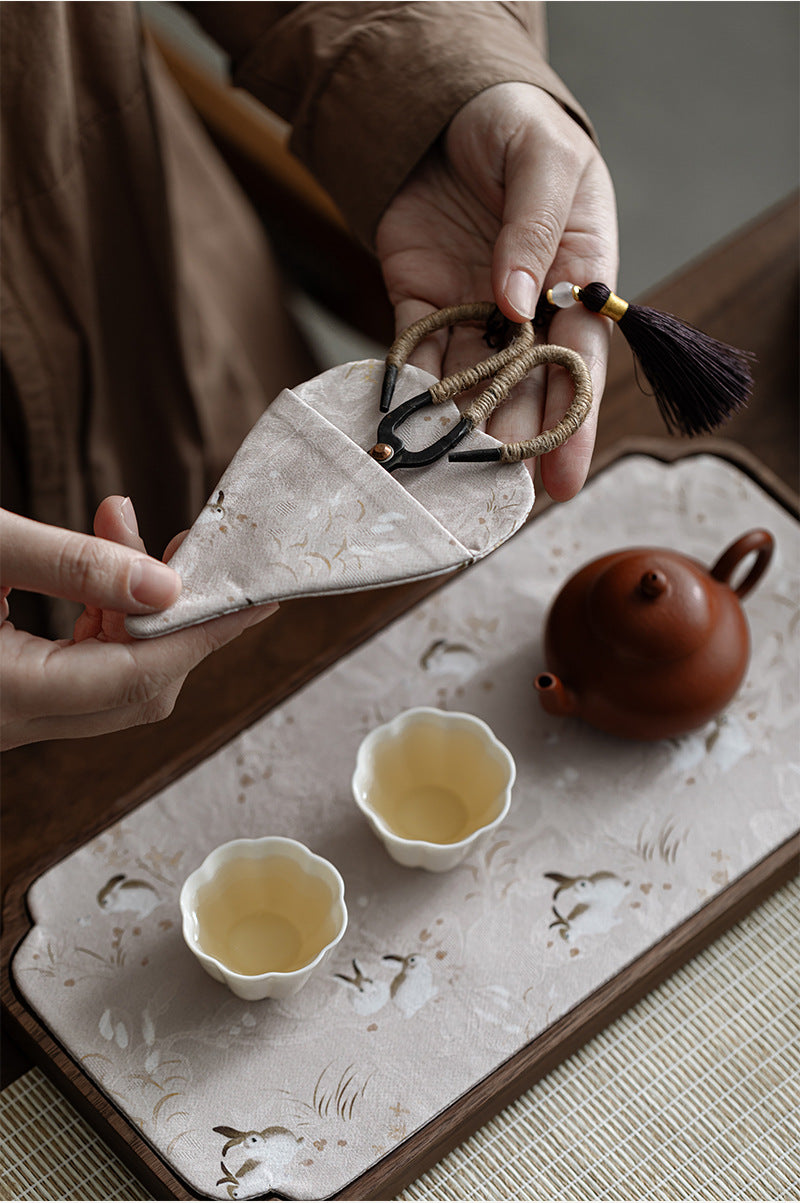 Gohobi Tea Scissors With a Case