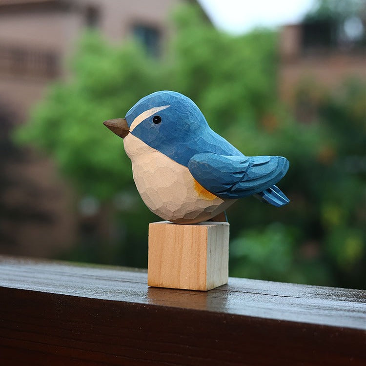 Gohobi Handmade Wooden Bird Ornament