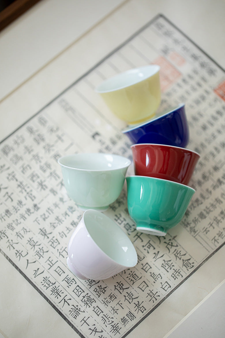 Gohobi Classic Coloutful Porcelain Tea Cup