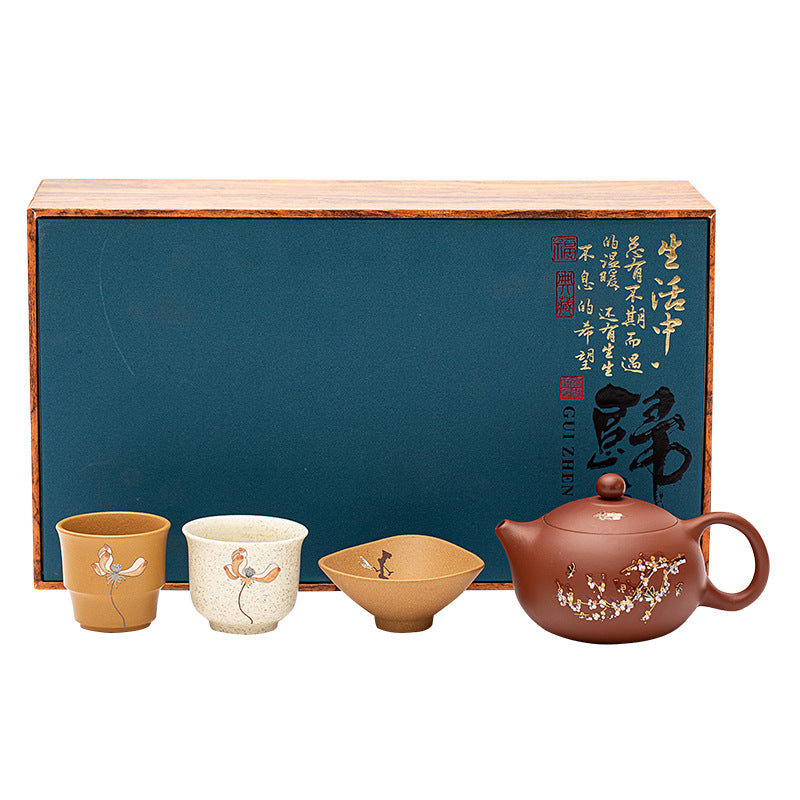 Gohobi Classic Original Yixing Clay Tea Set 04