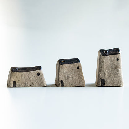 Gohobi Handmade Japanese Style Incense Holder – Zen Ceramic Incense Plug Tray