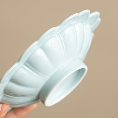 Gohobi, petite assiette de fruits glacés japonais traditionnels - Chrysanthème 001