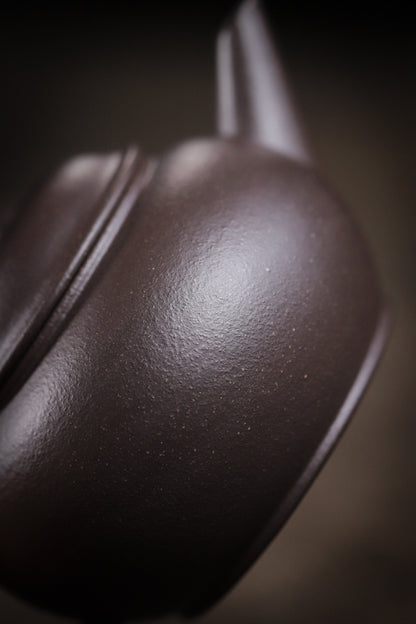 [Chingshui Tang 青水堂] Handmade Yixing Celadon Zisha Clay Shui Ping Teapot 100ml – Original Ore Tianqing Clay Thin-Walled Gongfu Tea Teapot with Built-In Filter