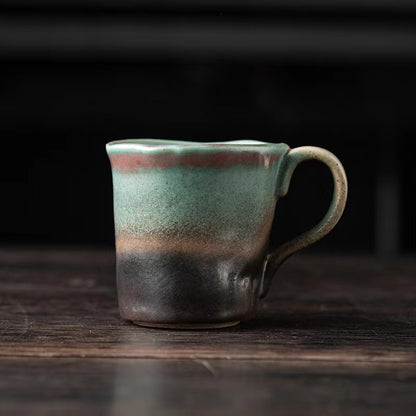 Gohobi Handmade Colourful Stoneware Coffee Mug