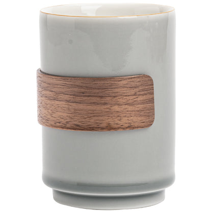 Gohobi Japanese Style Ice Grey and Green Tea Cup 001