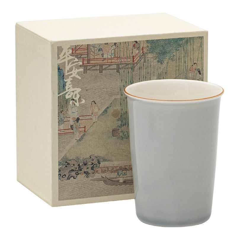 Gohobi Japanese Style Ice Grey and Green Tea Cup 002