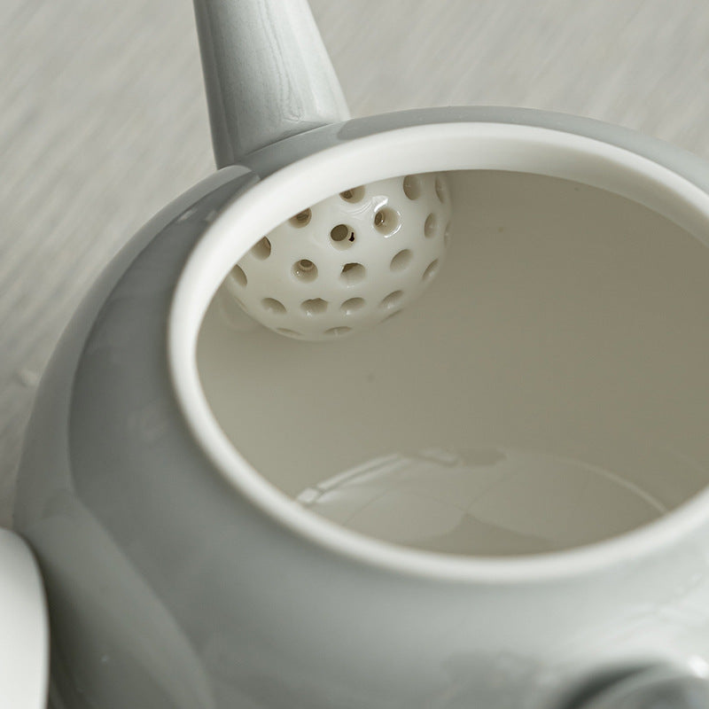 Gohobi Japanese Style Ice Grey Teapot 005