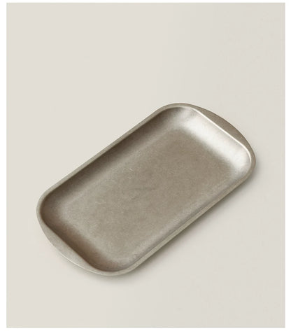 Gohobi Retro 304 Stainless Steel Rectangular Serving Tray