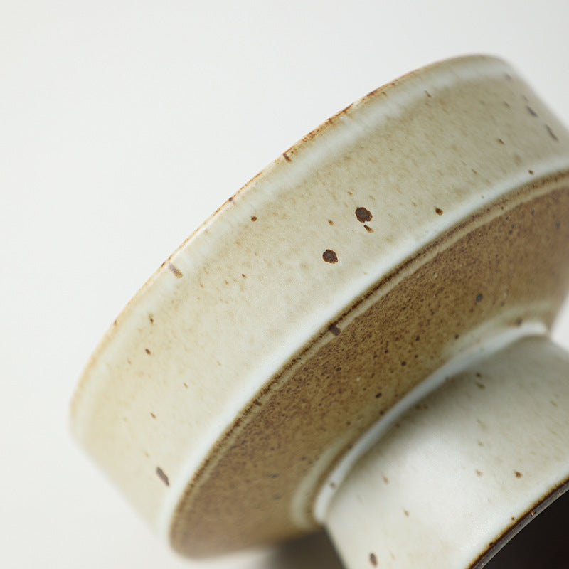 Gohobi Handmade Ceramic Raised Stand Bowl