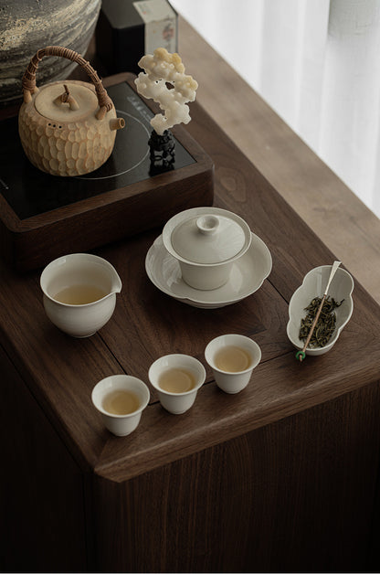 Gohobi Wood Ash Glaze Master Cup – Handmade Traditional Gongfu Tea Tasting Cup