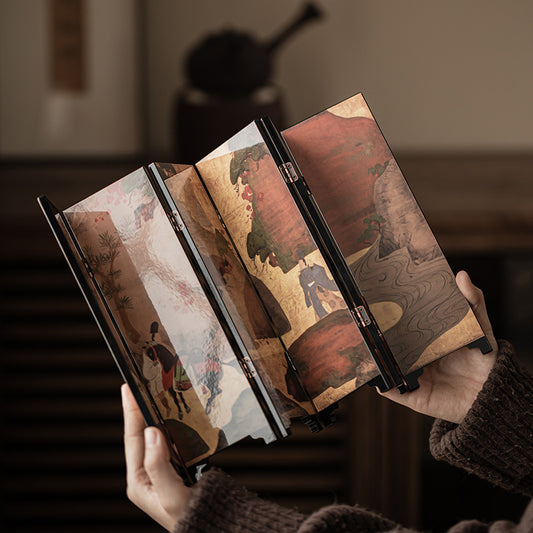 Gohobi Chinese Screen Tea Table Ornament