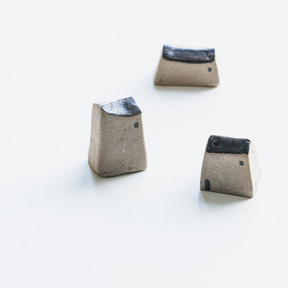 Gohobi Handmade Japanese Style Incense Holder – Zen Ceramic Incense Plug Tray
