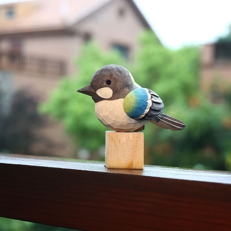 Gohobi Handmade Wooden Bird Ornament