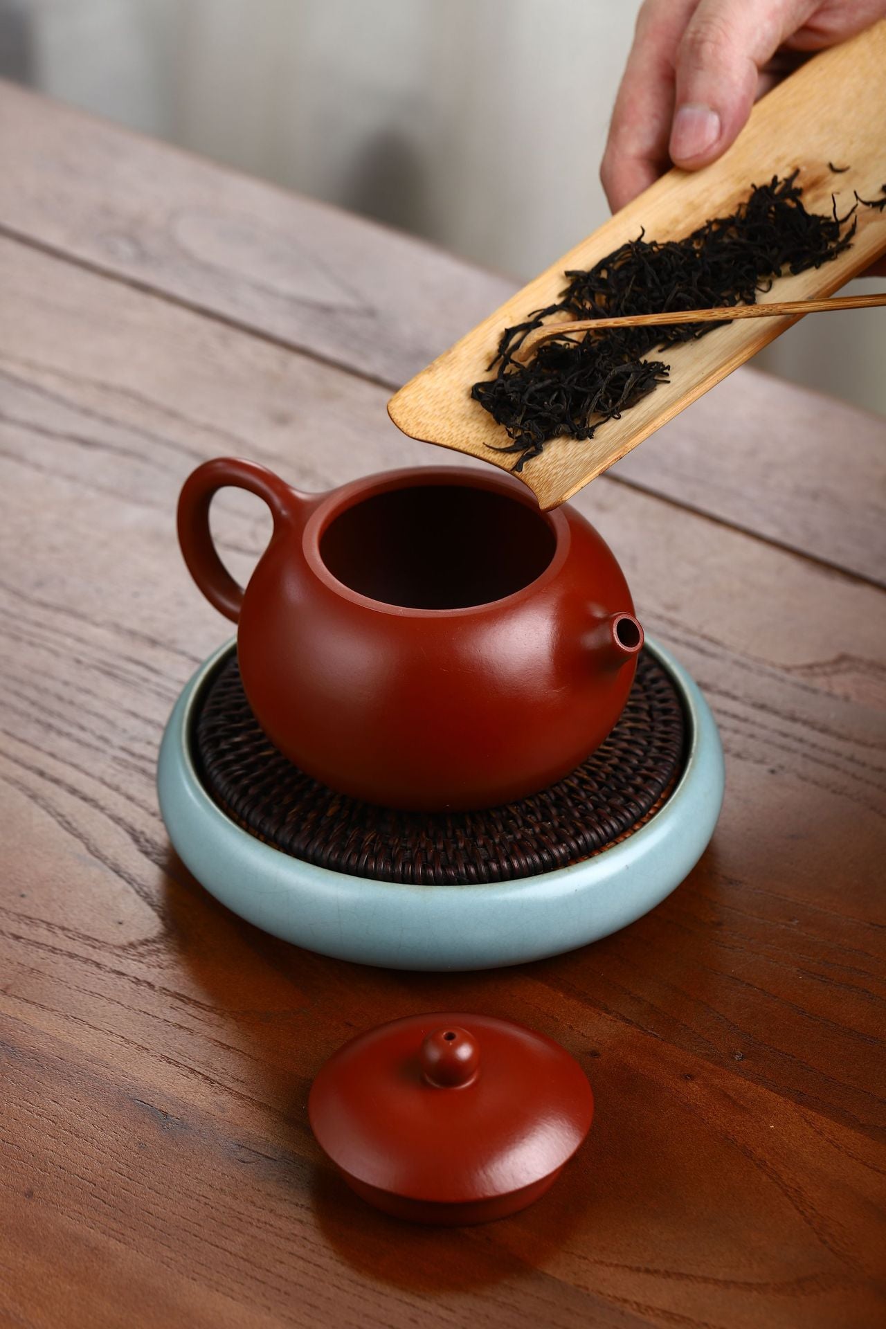 Gohobi Yixing Red Clay Xishi Teapot (350ml)