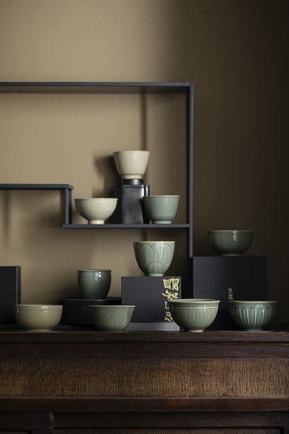 Gohobi Yaozhou Kiln Green Tea Cup