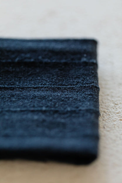 Torchon Gongfu double face en coton et lin gravé Gohobi