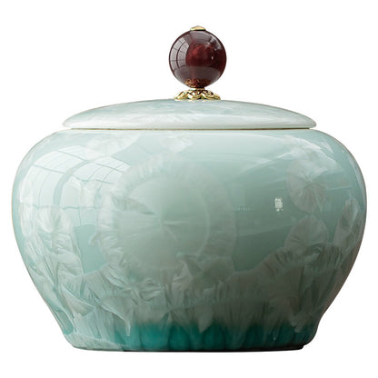 Gohobi Crystal Glazed Storage Jar 002