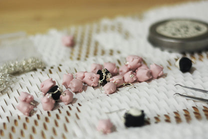 Gohobi x Little Diary Handmade Ceramic Earrings